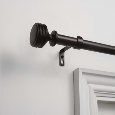 Robillard Adjustable 1" Single Curtain Rod