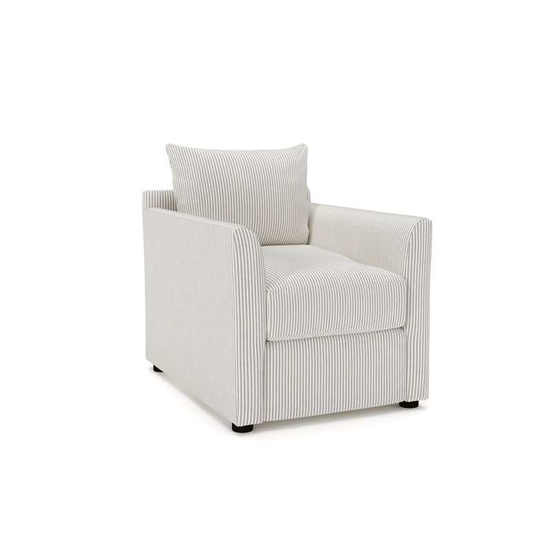 Fauteuil d'appoint rembourré Cecelia, Croisière à la dérive