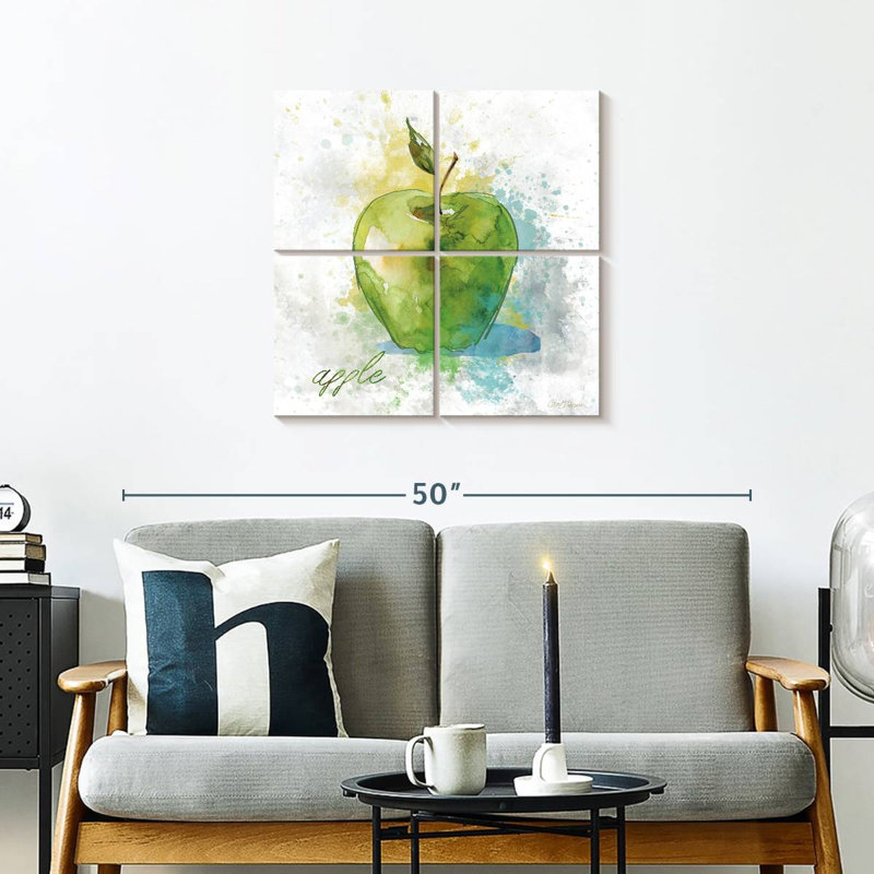 Yarlin A Fresh Apple, 26" H x 26" W