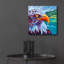 «Proud Eagle» par Carolee Vitaletti, art mural en verre acrylique