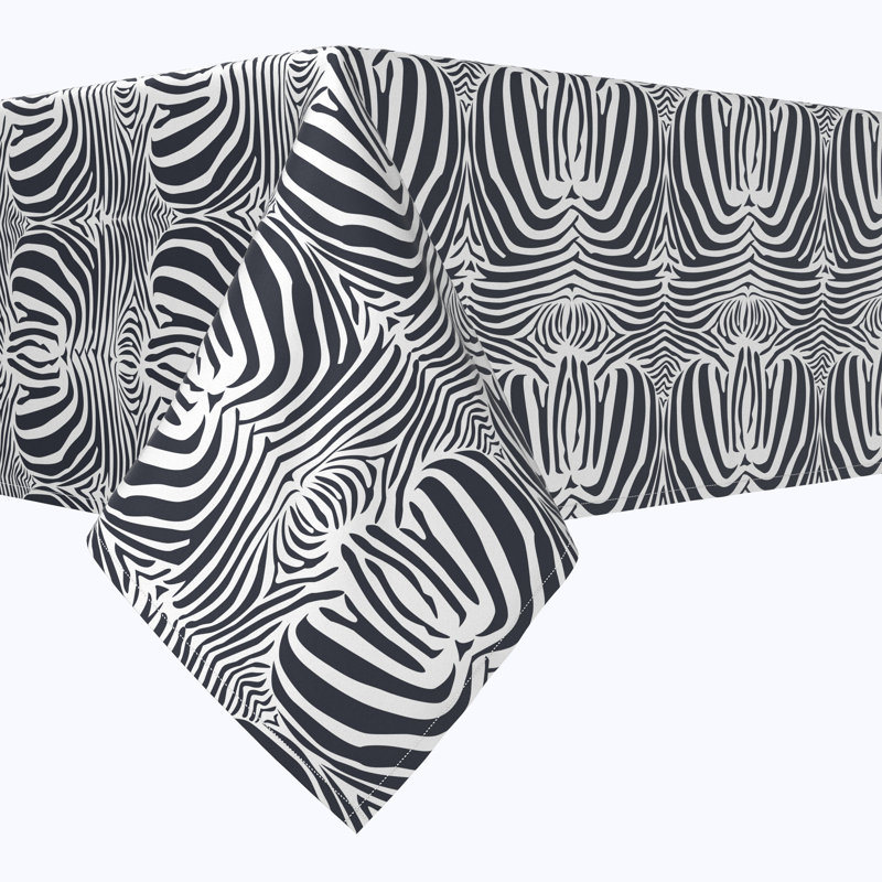 Woodacre Animal Print Tablecloth, 104" x 60"