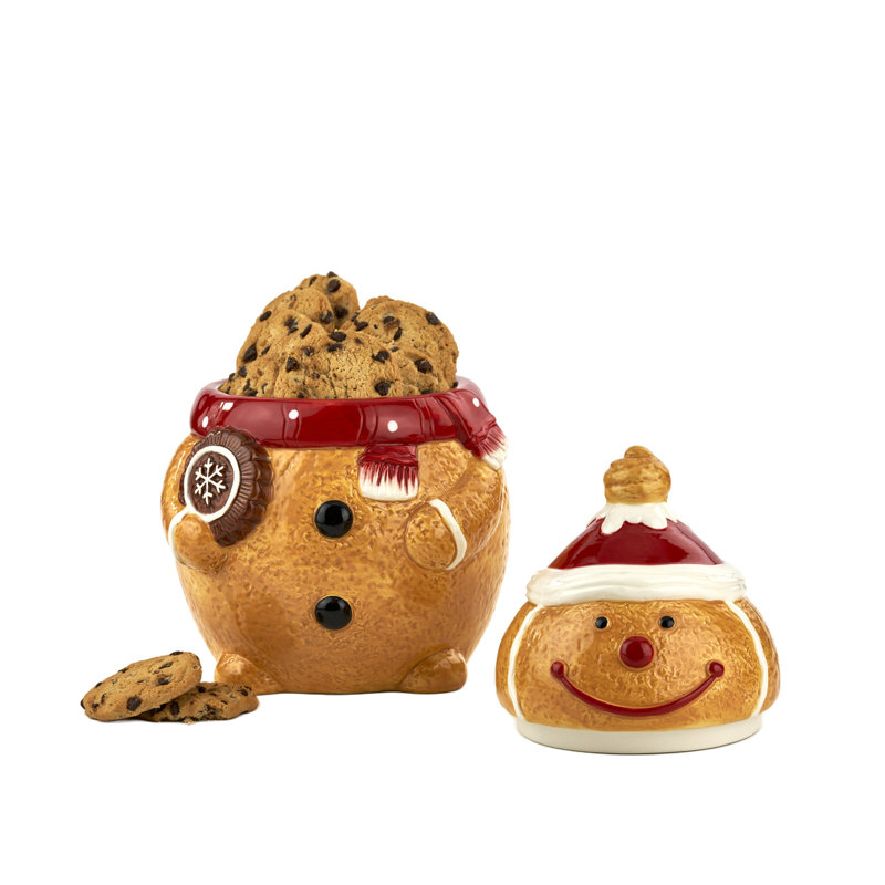 Bocal à biscuits Gingerbread Man Christmas