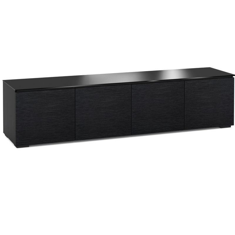 Chicago 337, Black Oak, Quad-width 21"H Media Cabinet