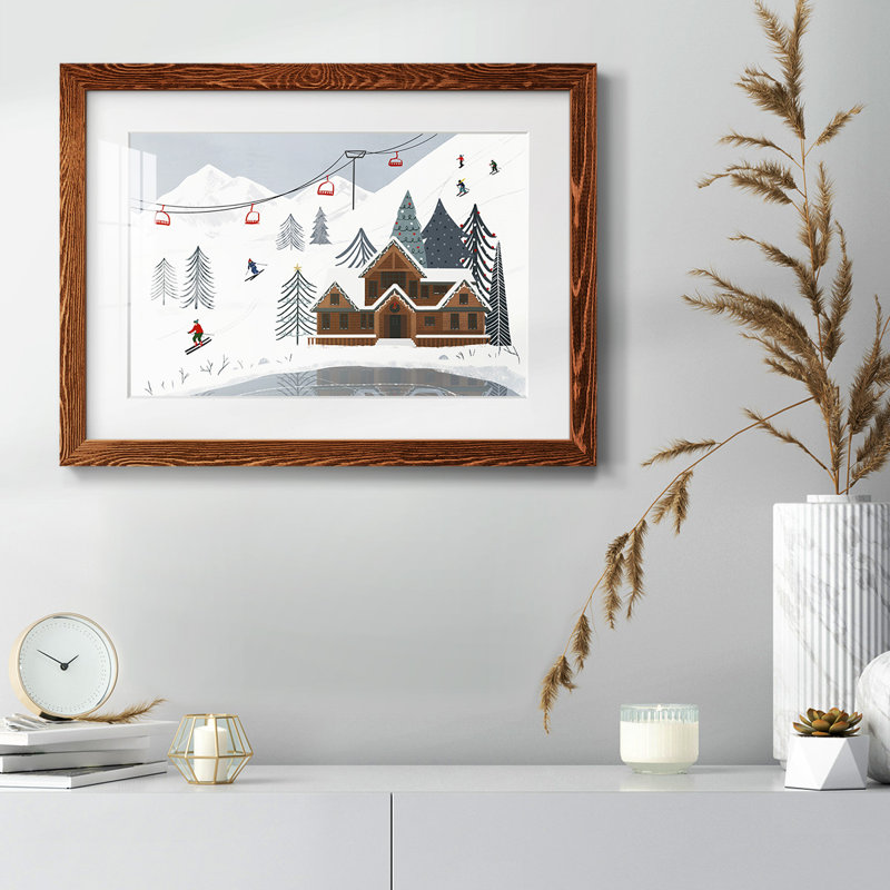 Collection de piste de ski A, Érable, H 14 po x l 20 po x P 1,5 po