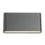 9cm H Integrated LED Outdoor Sconce-636438122