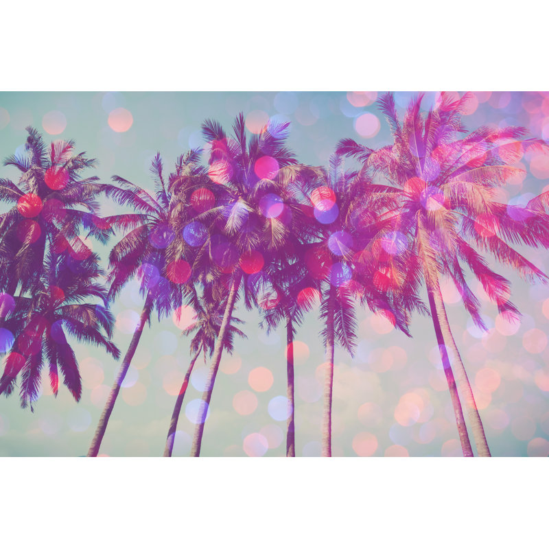 Palm Trees by Nevodka - Wrapped Canvas Print, 30cm H x 46cm W x 3.8cm D