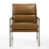 Caramel Brown Genuine Leather selected