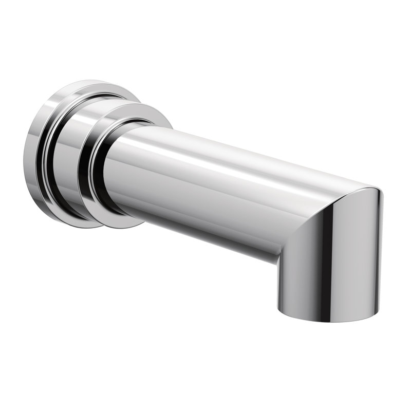 Arris Handle Wall Mounted Tub Spout Trim, Chrome