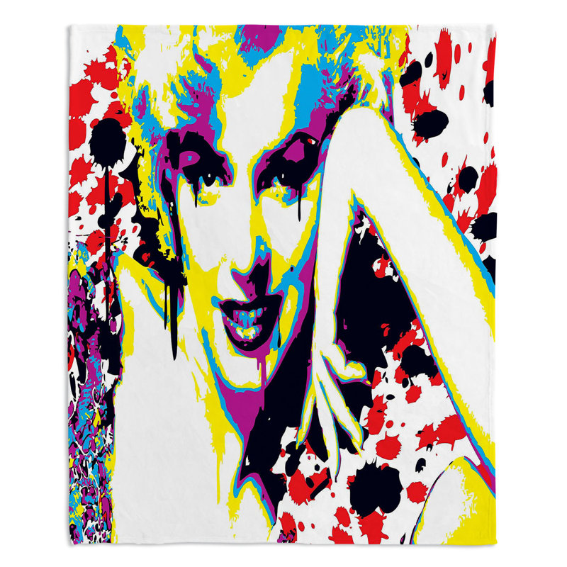  Jeté Marilyn Monroe, l 51 po x L 60 po
