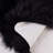 Dreu Black Shag Faux Sheepskin Fur Fluffy Area Rug-50171454