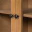 Armoire avec rangement pour l'entrée du salon et de la salle à manger, grande taille, 2 portes et 7 tiroirs, naturel-361891041