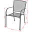 Bakalyan Stacking Patio Dining Armchair