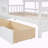 Adreinne Pinewood Frame Wooden House Bed with Two Big Drawers and a Shelf, Semi-Enclosed Space, Playhouse Design-1107035156-1107035155