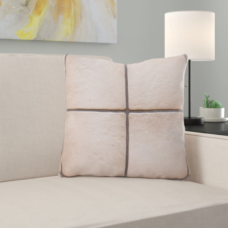 Coussin décoratif tile, Intérieur, Beige