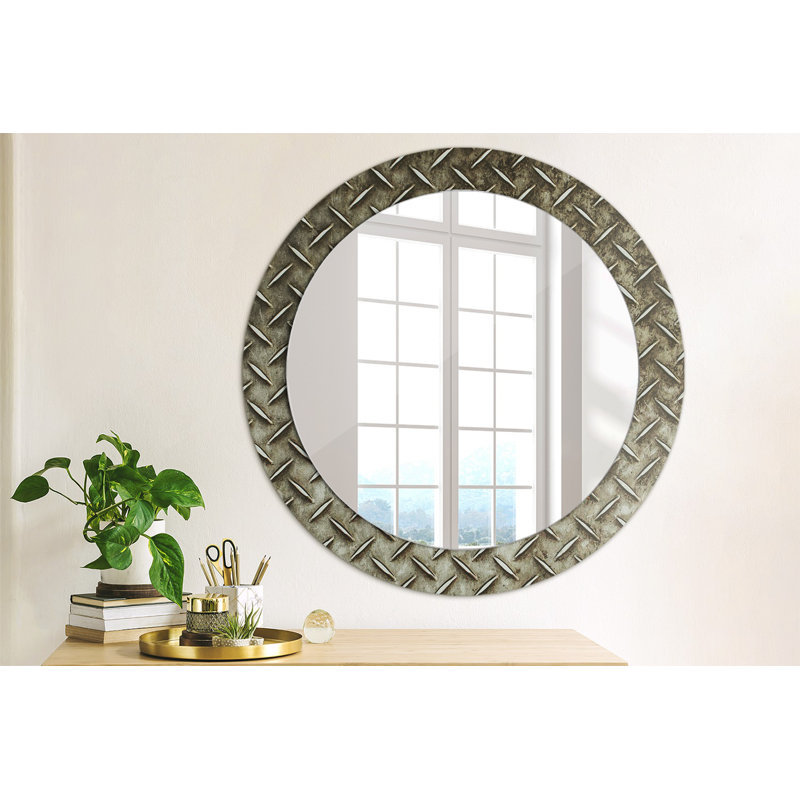 Huldar Glass Flat Wall Mirror