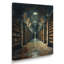 Bibliothèque historique brune, reproduction d'art mural-673088484-673088485