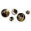 Abstract Wall Decor on Metal