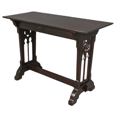 Rose Valley Gothic Revival Console Table
