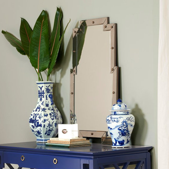 Lane Tiered Beveled Wall Mirror, 42" H x 23.5" W x 1" D