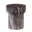 Tables de bout d'extérieur en ciment pour patio, table d'appoint de jardin en faux terrazzo, petite table d'appoint ronde moderne pour l'extérieur, tabouret de jardin en souche d'arbre pour l'intérieur et l'extérieur