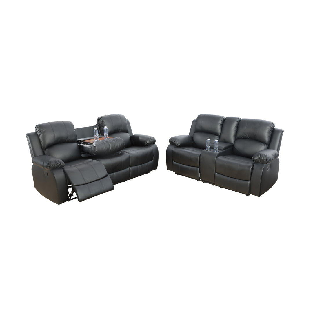 Serrena 2 - Piece Faux Leather Living Room Set Ebern Designs 