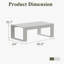 Rectangular Outdoor Coffee Table , 110cm cm W 61cm cm D-1084443764
