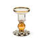 Courtly Check Small Glass Candlestick