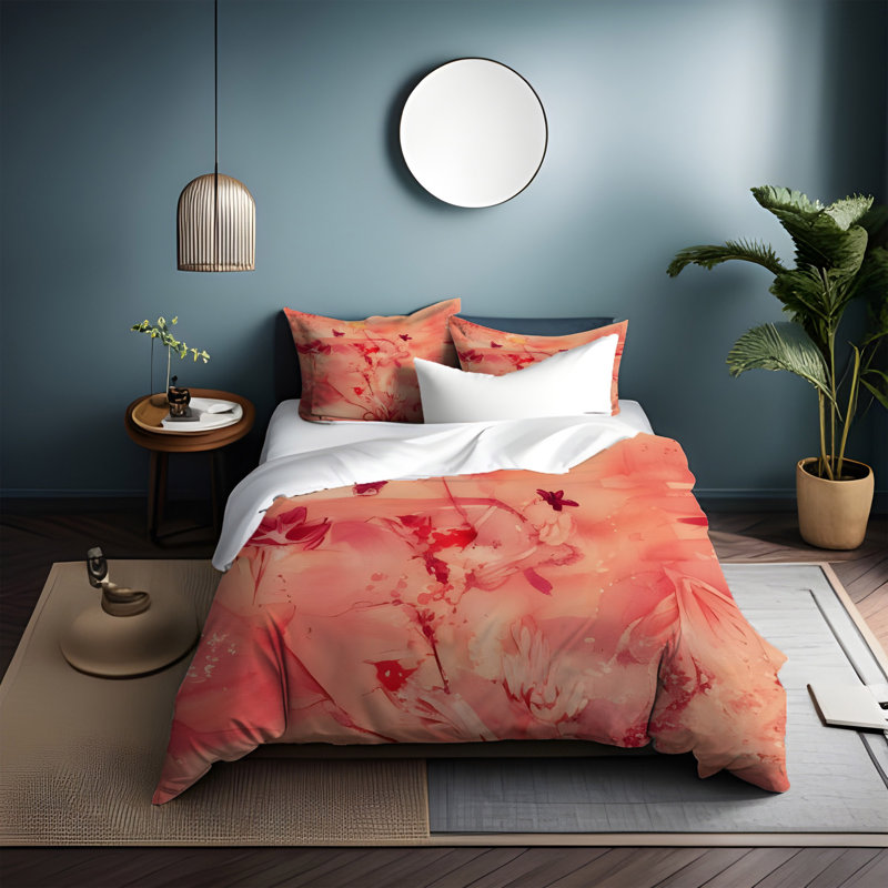 Polyester Duvet Cover, King Duvet Cover + 2 King Shams