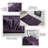 Ciarra Rectangular Polyester Non-Slip Solid Bath Rug-1177455269-1177087588