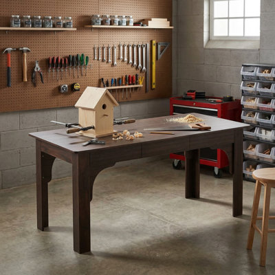 69” Wide Heavy Duty Workbench With 6 Drawers