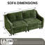 Chenille Sofa-1624558199-1624558193