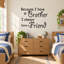 Adhésif mural "Brothers Friends"-2091918723-2091918833