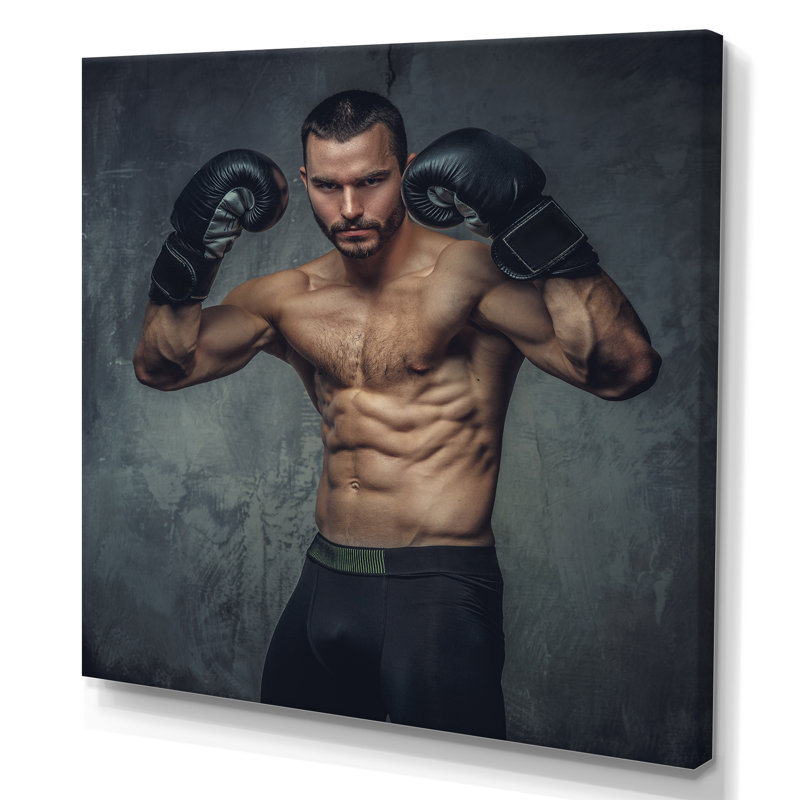 Gants de boxeur sans t-shirts, Toile tendue, H 20 po x l 12 po x P 1 po