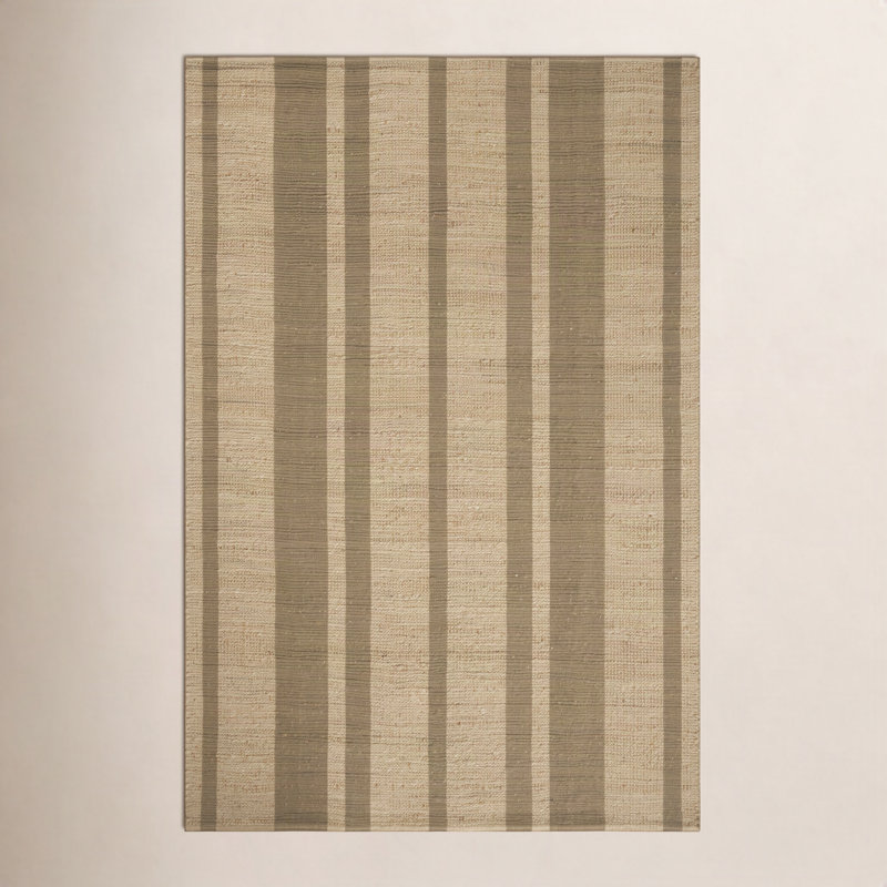 Leanne Ford x Loloi Weatherstaff Natural / Olive Area Rug, Rectangle 9'3" x 13'