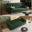 Tufted 3 Seater Sofa Bed-48434793