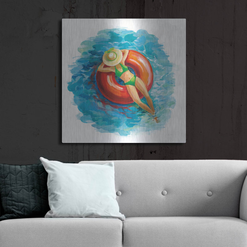 «Sunbather I» par Silvia Vassileva, H 36 po x l 36 po