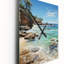 Beach Photo Ocean Escape V - Horloge murale nautique et plage-99629391