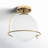 Linnea Glass Flush Mount