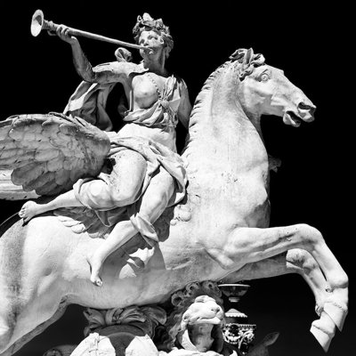 " Equestrian Statue " by Philippe Hugonnard
