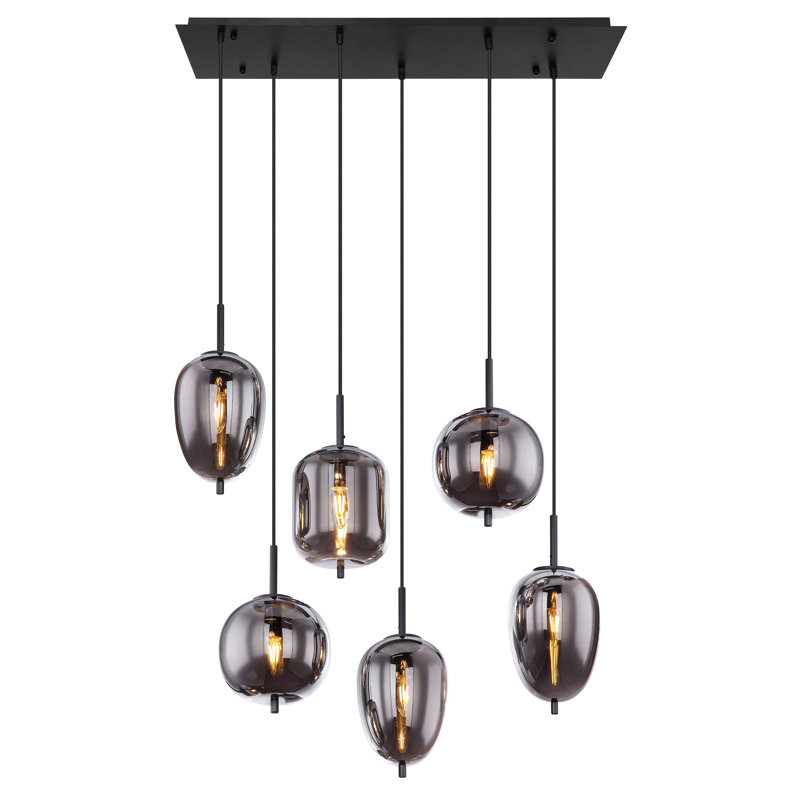Jinesh 6 - Light Kitchen Island Pendant
