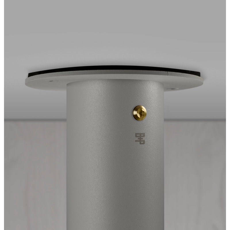 1 - Light Flush Mount, Brass, Stone