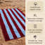 Organic Cotton Striped Beach Towel-177702600