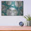Orren Ellis «Industrial I Teal» par Michael Mullan, art mural en métal-482512651