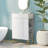 21.6" White Bathroom Vanity