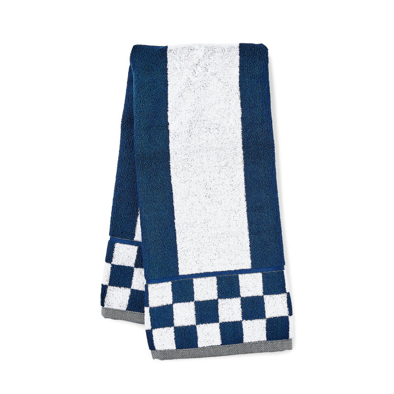 Sterling Stripe Hand Towel, Navy/White