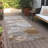 Rattee Washable Abstract Indoor / Outdoor Rug-924379949