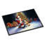 Paillasson Akita et le Père Noël-112753829