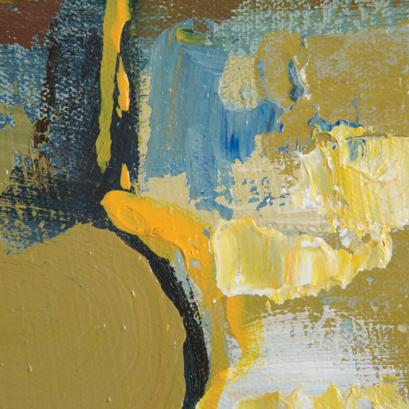 « paris », peinture sur toile tendue