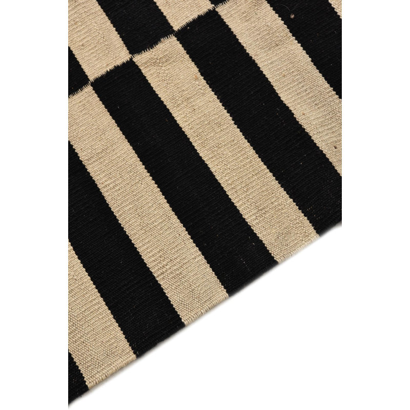 Tapis noir et blanc Pinkerton