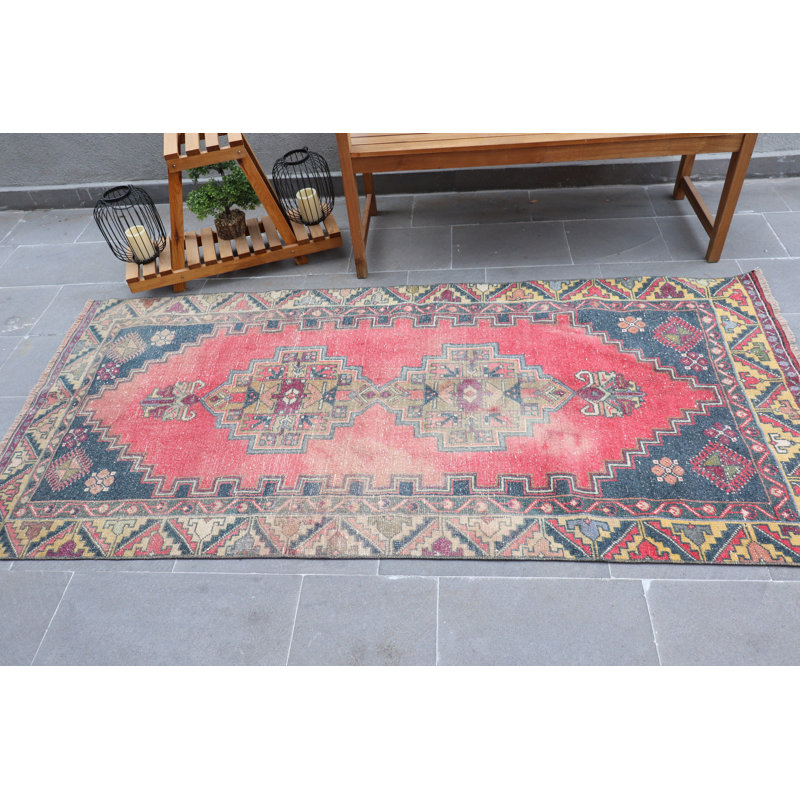 Tapis turc rétro pour salle à manger Anatolian